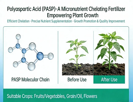 Polyaspartic Acid (PASP) – A Micronutrient Chelated Fertilizer That Empowers Plant Growth